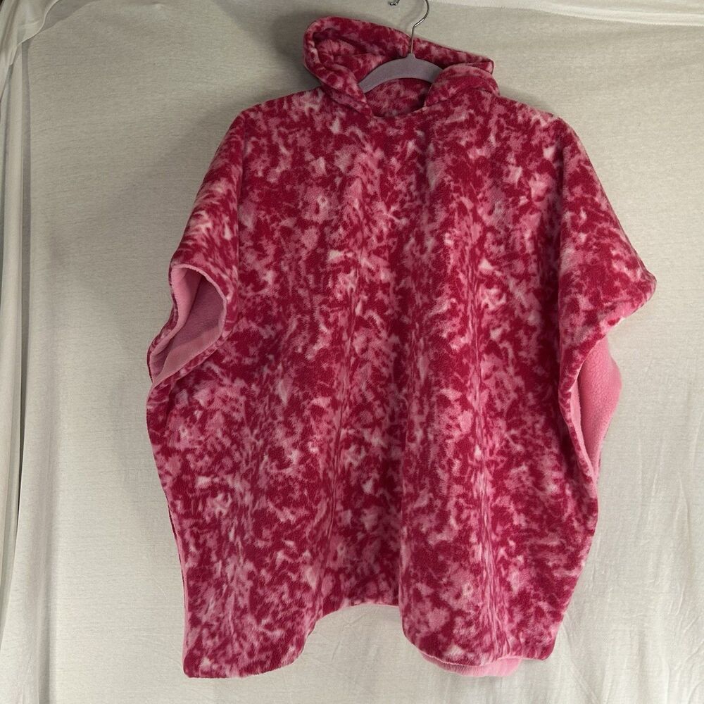 Handmade Infant Toddler‎ Car Seat Poncho Fleece Jacket Pink Camo